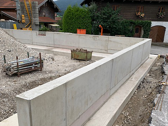 neue Baustoffhalle in Teisendorf