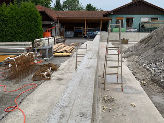 neue Baustoffhalle in Teisendorf