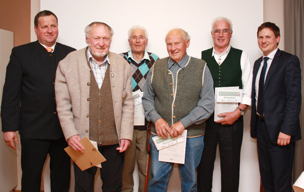 Mitgliederehrung in Rückstetten